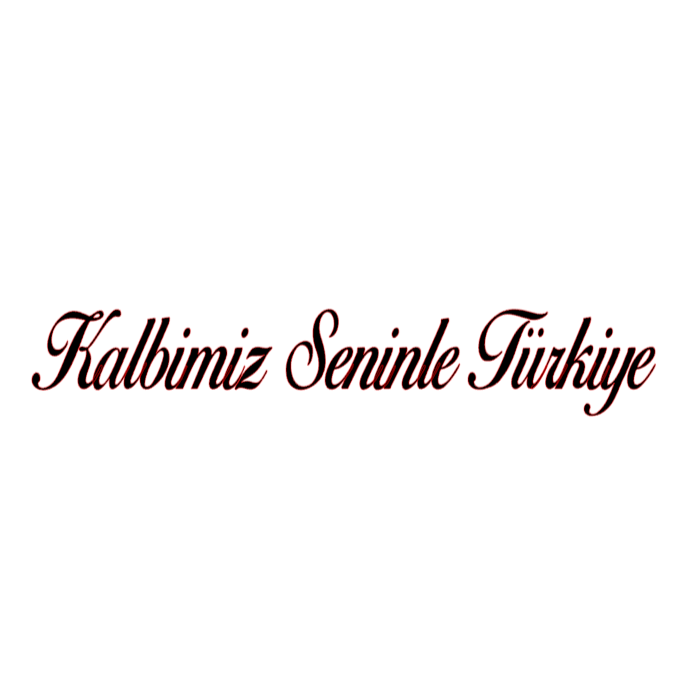 Kalbimiz Seninle Türkiye (3cmx25cm)