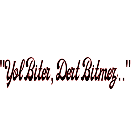 YOL BITER, DERT BITMEZ.. (4cmx28cm) - carstickz